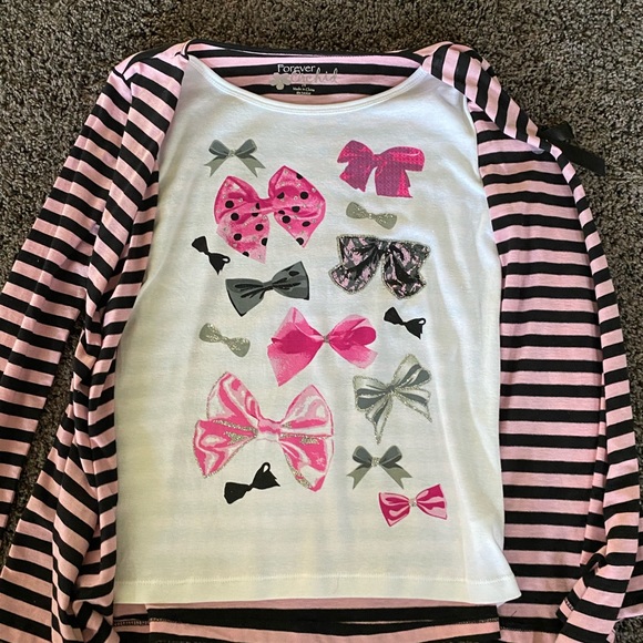 Forever Orchid Girl’s Top - Picture 2 of 3